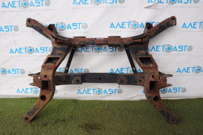 Rear subframe Chevrolet Equinox 10-17 AWD, rusty, 2 S/B torn on the gearbox