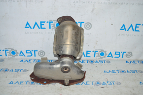 Exhaust manifold rear with catalytic converter Toyota Avalon 13-18 3.5