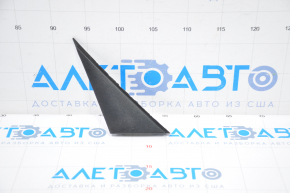 Wing molding triangle left Hyundai Sonata 11-15 matte worn