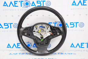 Steering wheel bare BMW X5 E70 07-13 leather, black, scratches