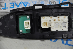 Front right window lift control Toyota Prius 30 10-15 black, auto, with black trim
