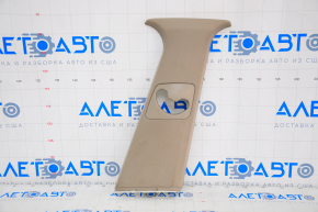 BMW X5 E70 07-13 beige center pillar trim, upper belt, right