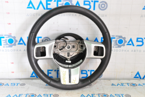 Naked steering wheel Jeep Compass 11-16 leather gray, with pads, scratches