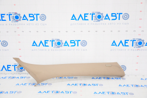 BMW X5 E70 07-13 beige front pillar trim, right upper