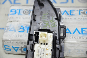 Rear right window lift control Toyota Prius 30 10-15 black, auto, with black trim