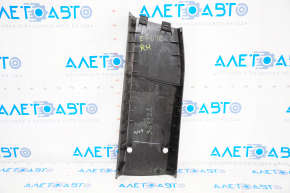 Center pillar trim lower right BMW X5 E70 07-13 black, type 2, crack in mount