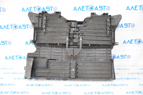 Radiator Deflector Louvers Assembled Lincoln MKX 16-18 with Motor