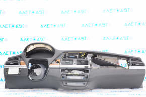 Dashboard front panel with AIRBAG BMW X5 E70 07-13 black