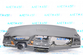 Dashboard front panel with AIRBAG BMW X5 E70 07-13 black
