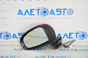 Side mirror left Toyota Prius 30 10-14 5 pins, red
