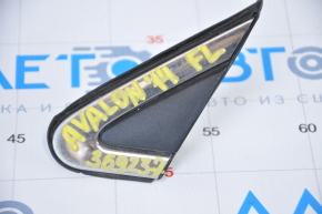Wing molding triangle left Toyota Avalon 13-18 chrome worn