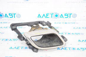 Muffler tip right Lincoln MKX 16-18 chrome with bracket