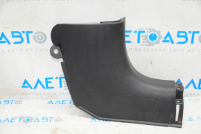 Front pillar trim lower right Jeep Compass 11-16 black, rubbed