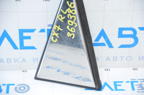 Triangle trim for rear left door Mazda CX-7 06-12 with chrome trim, worn chrome