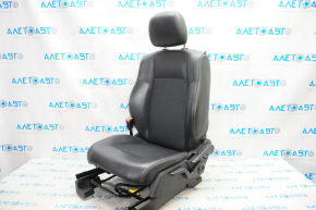 Driver's seat Jeep Compass 11-16 with airbag, mechanical, heated, combined leather black