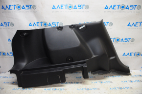 Arch trim left Jeep Compass 11-16 black, broken fastener, scratches