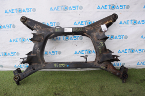 Subaru b10 Tribeca rear subframe cracked 1 C/B, torn 1 C/B of subframe, cracked 2 C/B on gearbox