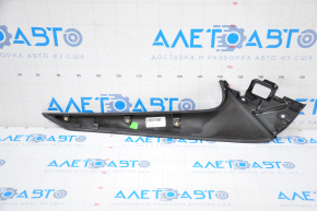 Left tailgate spoiler for Lexus RX350 RX450h 16-22 gloss black