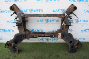 Lincoln MKZ 13-20 FWD rear subframe rusty, 4 S/B torn
