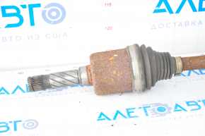 Drive axle shaft rear left Lincoln MKX 16-18 rusty