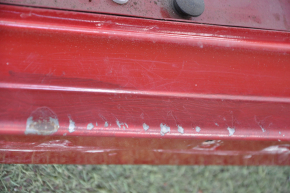 Front left quarter Ford C-max MK2 13-18 red, with central pillar, rusty, painted, pokes