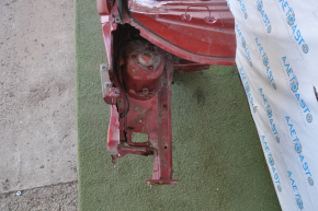 Front right quarter Ford C-max MK2 13-18 red, with central pillar, painted, pokes, rusty