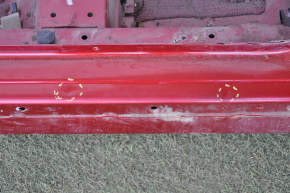 Front right quarter Ford C-max MK2 13-18 red, with central pillar, painted, pokes, rusty