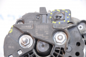Generator VW Jetta 11-15 USA 2.0 missing rear cover fragment, chip broken