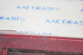 Left threshold Toyota Prius 30 10-15 red, scratches