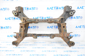 Rear subframe Lincoln MKX 16-18 is rusty, silent parts are torn