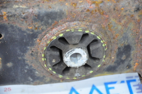 Rear subframe Lincoln MKX 16-18 is rusty, silent parts are torn