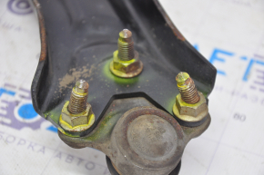 Lower front left arm VW Jetta 11-18 USA with ball joint, silent block is torn, ball joint studs are bent