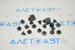 Clips for front fenders Toyota Prius 30 10-15 incomplete