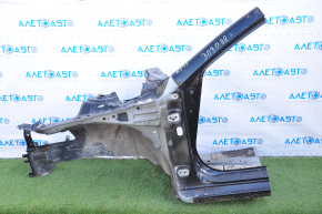 Front quarter left Mazda 3 14-18 BM black