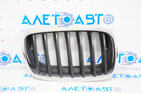 Radiator grill nostril right BMW X5 E70 07-13 broken fasteners