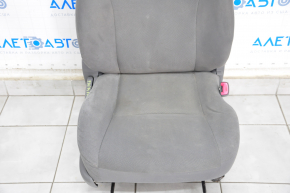 Passenger seat Toyota Prius 30 10-11 without airbag, mechanical, velour, dark gray, dry-cleanable