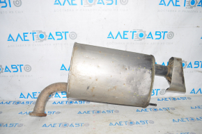 Muffler rear part barrel left Toyota Avalon 13-18 3.5 crumpled dented chrome nozzle
