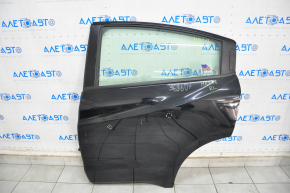 Door assembly rear left Honda HR-V 16-22 black NH731P, bumpers