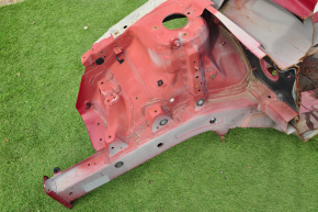Front right quarter Kia Optima 11-16 red