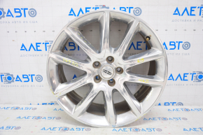 Wheel disk R19 Lincoln MKZ 13-16 type 3 chrome corrosion, light curb