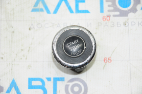 Start\stop button Nissan Rogue 14-20 with immobilizer, chrome useful