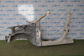 Front quarter left Lincoln MKX 16-18 beige, with central pillar