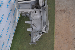 Front quarter left Lincoln MKX 16-18 beige, with central pillar