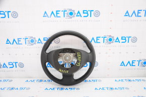 Naked steering wheel Nissan Leaf 13-17 leather black with heating