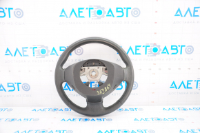 Naked steering wheel Nissan Leaf 13-17 leather black with heating, scratches