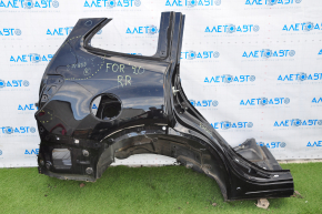 Quarter wing rear right Subaru Forester 19-24 SK black, dented
