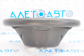 Naked steering wheel Nissan Leaf 13-17 leather black with heating, dented, scratches