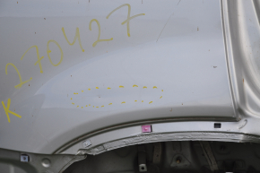 Quarter wing rear right Kia Sorento 10-15 silver, dented sunset, scratch