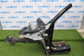 Front left quarter Honda Accord 18-22 black, bent side member, cut off gun