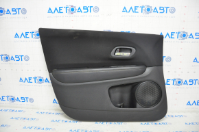 Door trim card front left Honda HR-V 16-18 black, chemically treated